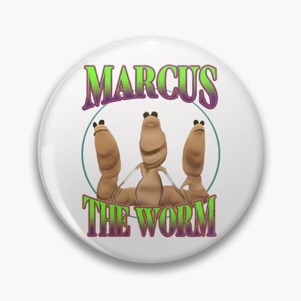 Item preview, Marcus The Worm Brain Rot Meme designed and sold by bethanyrodgers6.