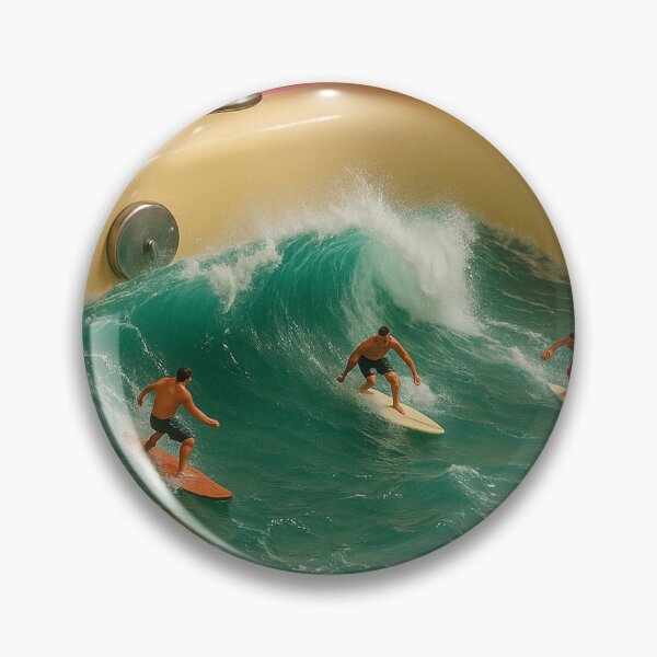 Item preview, surfing in the bathtub, funny thumbnail image designed and sold by Mauswohn.