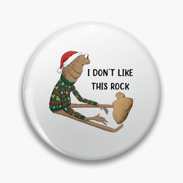 Item preview, Marcus The Worm Christmas I Don’t Like This Rock  designed and sold by bethanyrodgers6.