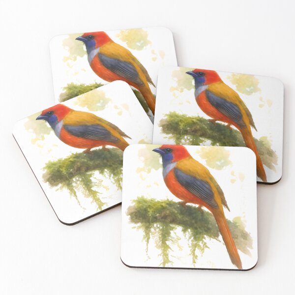 Item preview, Whitehead’s Trogon (Harpactes whiteheadi) designed and sold by HOMETOWN86.