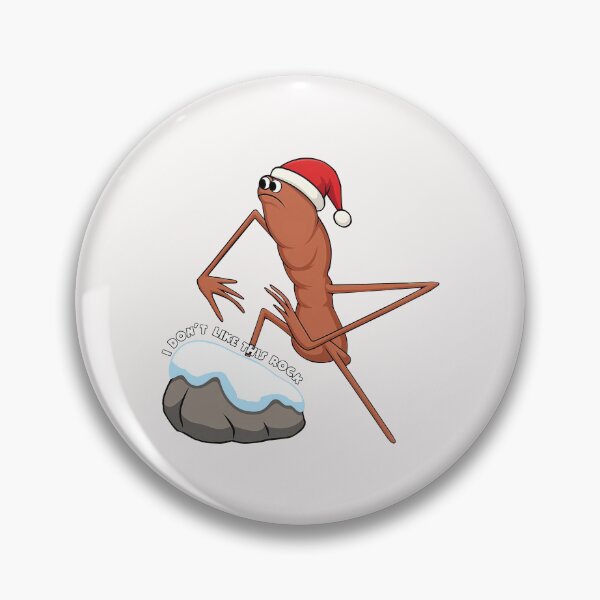 Item preview, Marcus The Worm Christmas I Don't Like This Rock  designed and sold by bethanyrodgers6.