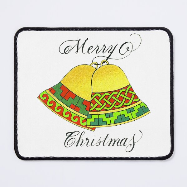 Item preview, Celtic Xmas Bells - Merry Christmas designed and sold by Marta Lett.