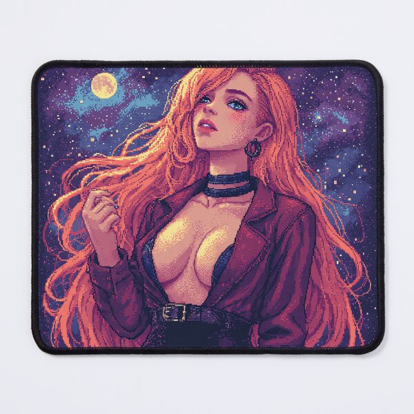 Item preview, Retro Sexy Red hair Woman designed and sold by jimcaza.