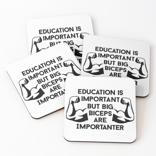 Item preview, Education & Big Biceps designed and sold by tekaoriginals.