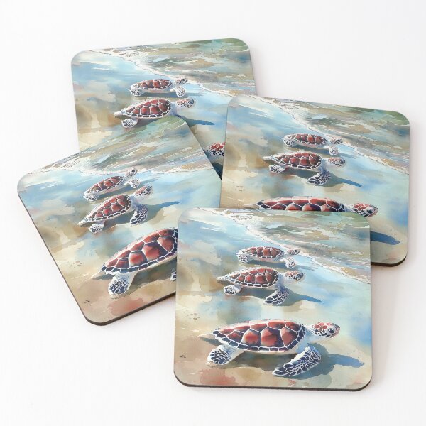 Item preview, Sea Turtles heading to Ocean designed and sold by laurashawart.