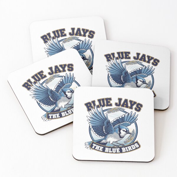 Item preview, Mid Century Blue Jay | Vintage Bird Illustration  designed and sold by lamiarte.