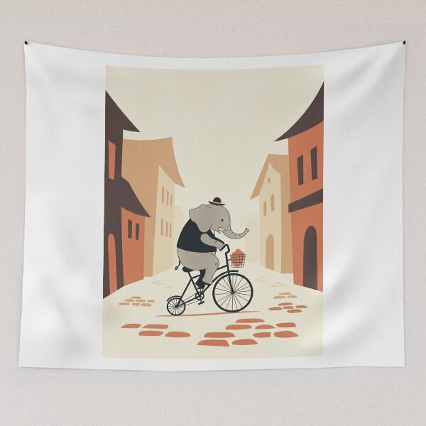 Item preview, Dapper Elephant's City Joyride designed and sold by ElephantVibes.