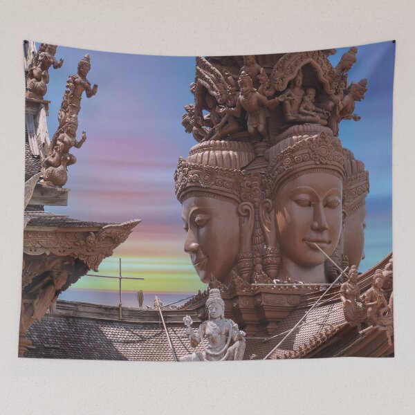 Item preview, Sanctuary of Truth, Pattaya, wooden museum designed and sold by Mauswohn.