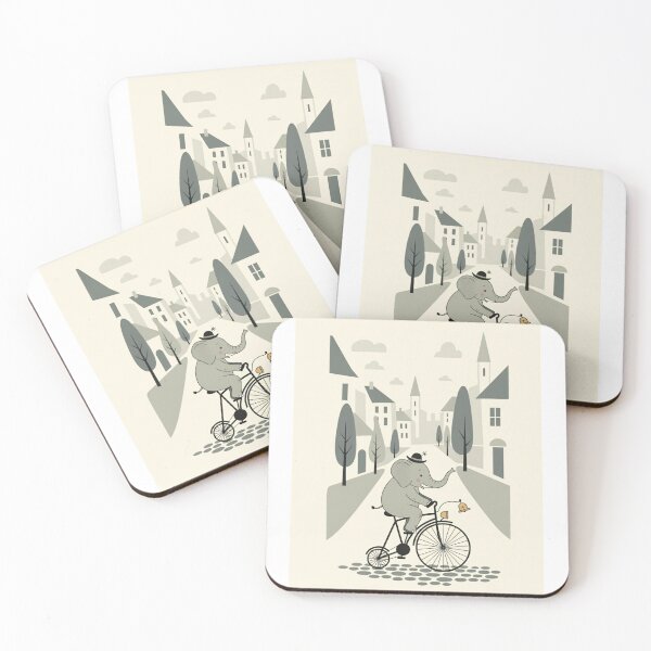 Item preview, Dapper Elephant's City Ride designed and sold by ElephantVibes.
