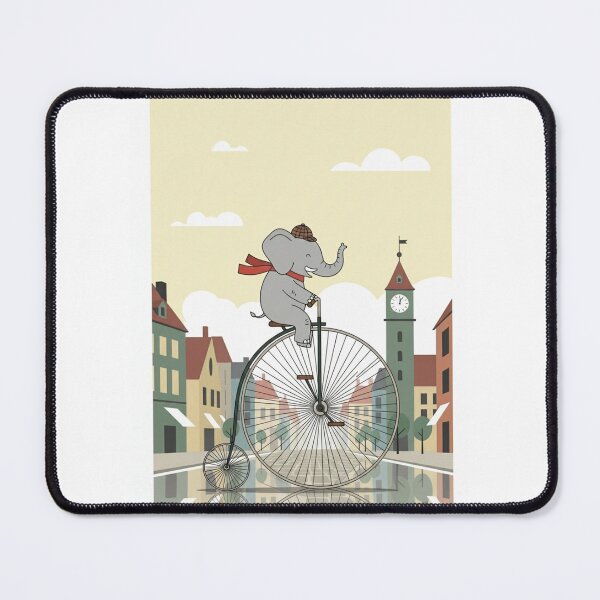 Item preview, Elephant's Grand Penny-Farthing Adventure designed and sold by ElephantVibes.