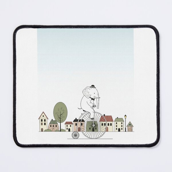 Item preview, Dapper Elephant's Bicycle Adventure designed and sold by ElephantVibes.