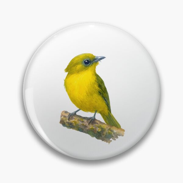 Item preview, Bornean Whistler (Pachycephala hypoxantha) designed and sold by HOMETOWN86.