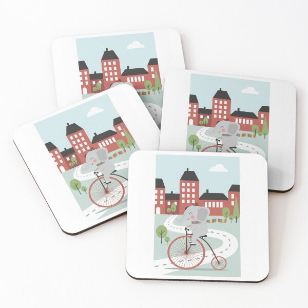 Item preview, Dapper Elephant's City Ride designed and sold by ElephantVibes.