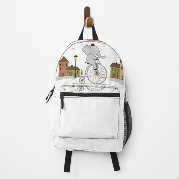 Item preview, Whimsical Elephant Bicycle Adventure designed and sold by ElephantVibes.