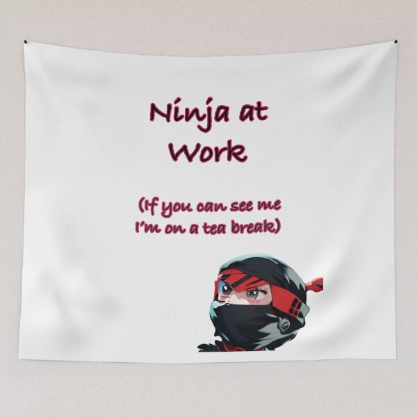 Item preview, Ninja at work designed and sold by Glenbobagins.