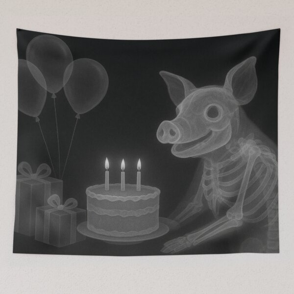 Item preview, Funny X-ray image, happy birthday! designed and sold by Mauswohn.
