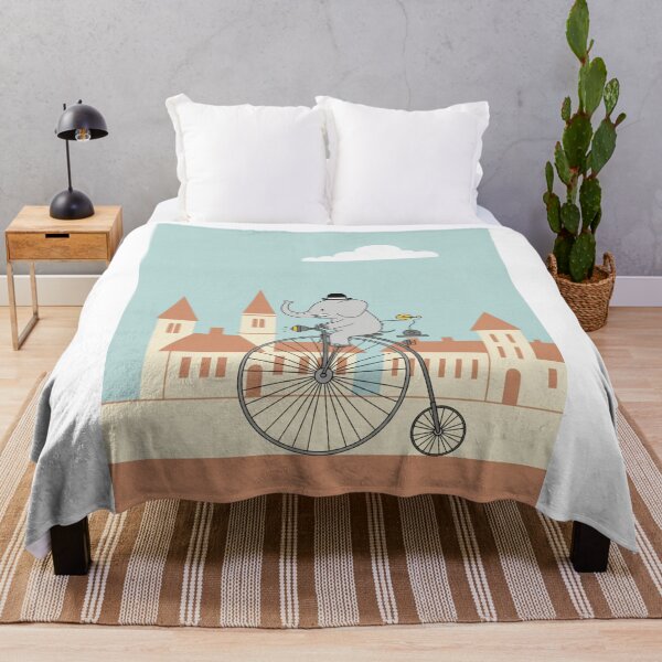 Item preview, Dapper Elephant's Penny-Farthing Adventure designed and sold by ElephantVibes.