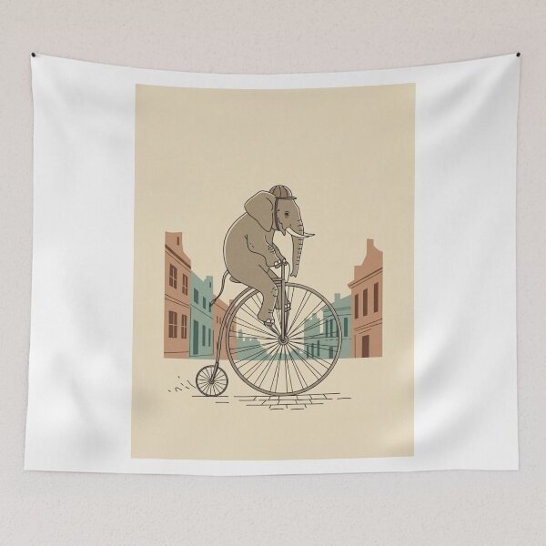 Item preview, Dapper Elephant's City Ride designed and sold by ElephantVibes.