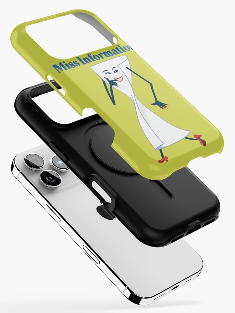 Thumbnail 2 of 4, iPhone Case, Miss Information designed and sold by Minimum-Rage.