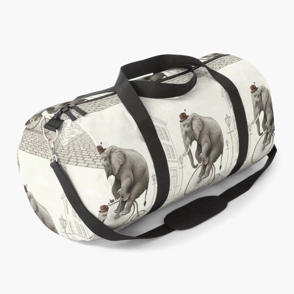 Item preview, Whimsical Elephant Penny-Farthing Ride designed and sold by ElephantVibes.