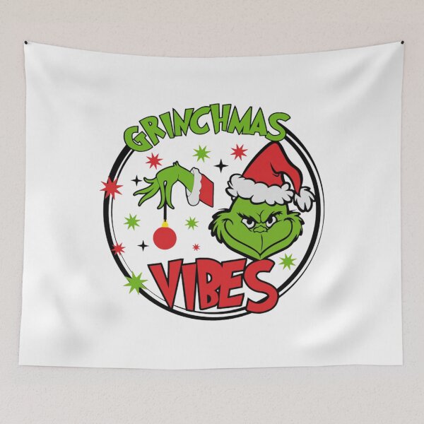 Item preview, Grinch Christmas Vibes – Funny Festive Holiday Design designed and sold by Olivia Matteo.