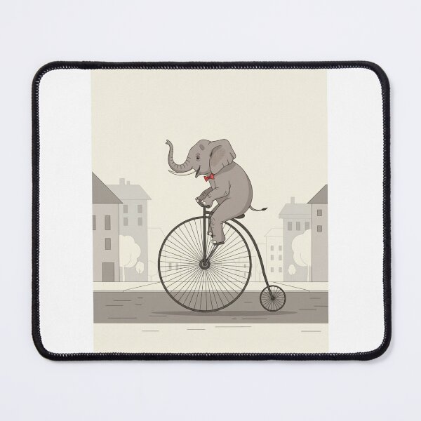 Item preview, Dapper Elephant, Big Wheel designed and sold by ElephantVibes.