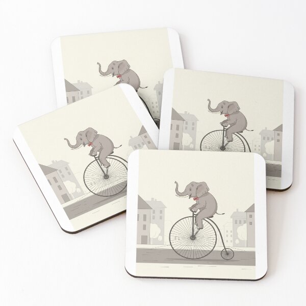 Item preview, Dapper Elephant, Big Wheel designed and sold by ElephantVibes.