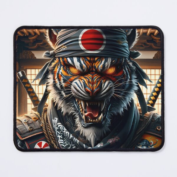 Item preview, Samurai Tiger Warrior designed and sold by carolergrif.