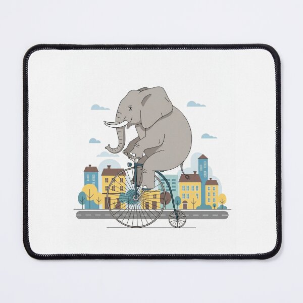 Item preview, Whimsical Elephant City Ride designed and sold by ElephantVibes.