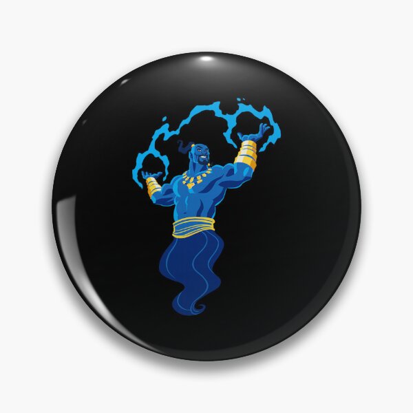 Item preview, Genie Cosmic Power – Magical Blue Spirit Artwork designed and sold by Olivia Matteo.