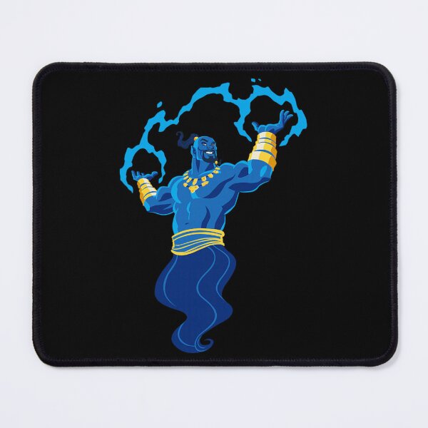 Item preview, Genie Cosmic Power – Magical Blue Spirit Artwork designed and sold by Olivia Matteo.