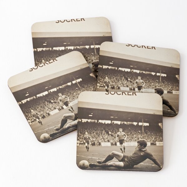 Item preview, Vintage Football Soccer Action Shot designed and sold by Koalangel.