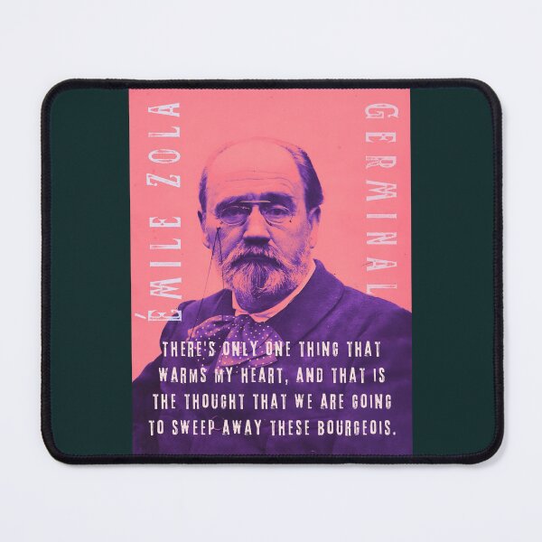 Item preview, Copy of Émile Zola quote: As one must die, I would rather die of passion than boredom! designed and sold by artbleed.
