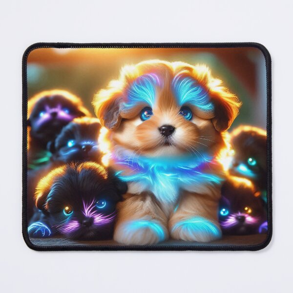 Item preview, Neon Puppy Squad designed and sold by carolergrif.