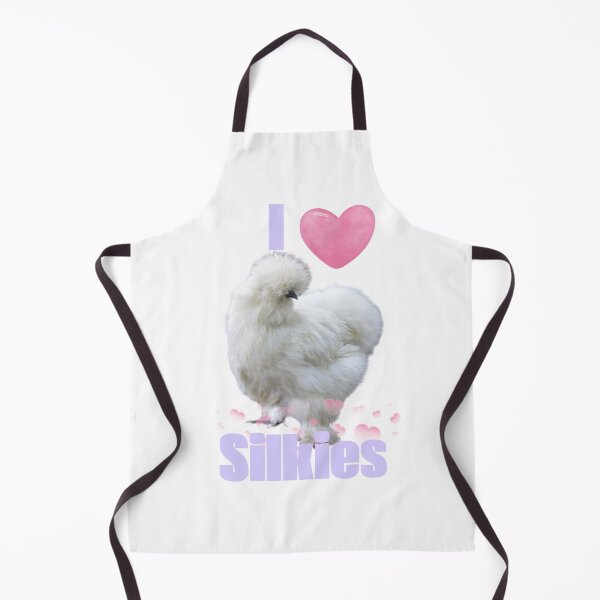 Item preview, I love silkies designed and sold by whatthefoxsays.