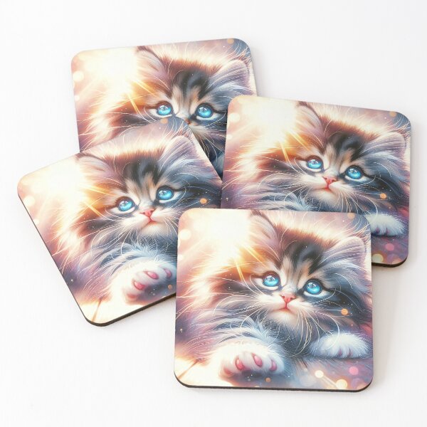 Item preview, Dreamy Blue-Eyed Kitten designed and sold by carolergrif.