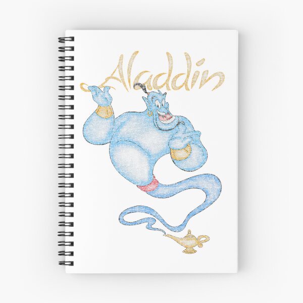 Item preview, Genie Retro Floating Magic – Vintage Blue Spirit Art designed and sold by Talia Isaac.