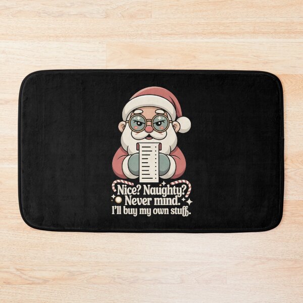 Item preview, Nice Naughty Never Mind I’ll Buy My Own Stuff - Funny Christmas List Gift designed and sold by LovelyEvaDesign.