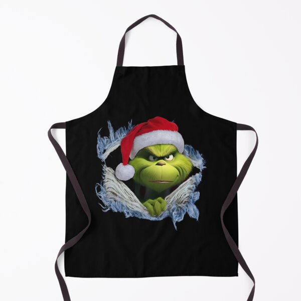 Item preview, Grinch Christmas Peek – Funny Holiday Santa Hat Design designed and sold by Talia Isaac.