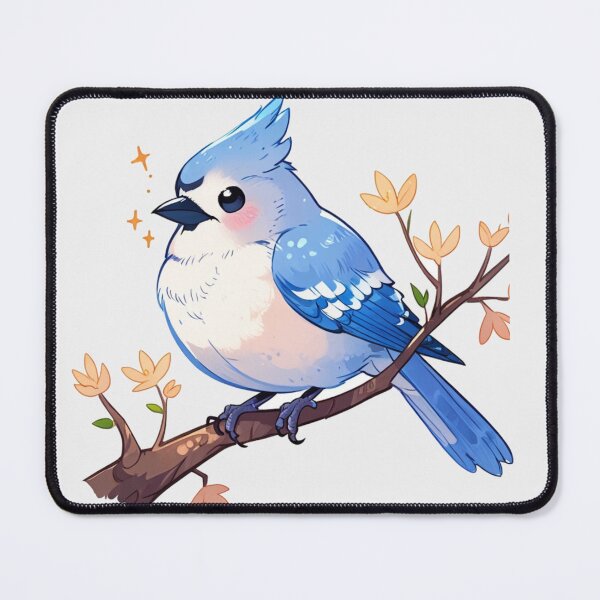 Item preview, Chubby Blue Jay designed and sold by Wildtastic .