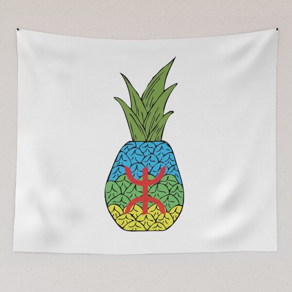 Item preview, Amazigh Patriotic Summer Pineapple Shirt designed and sold by cssdru.