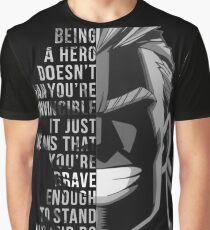 My Hero, All Might Graphic T-Shirt