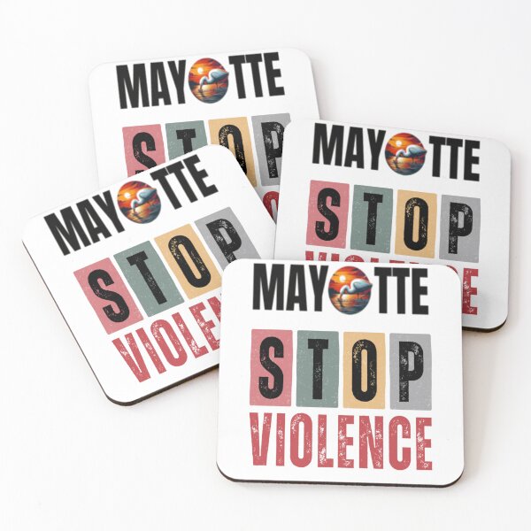 Item preview, Mayotte, stop the violence designed and sold by FoxinhoSoumaila.
