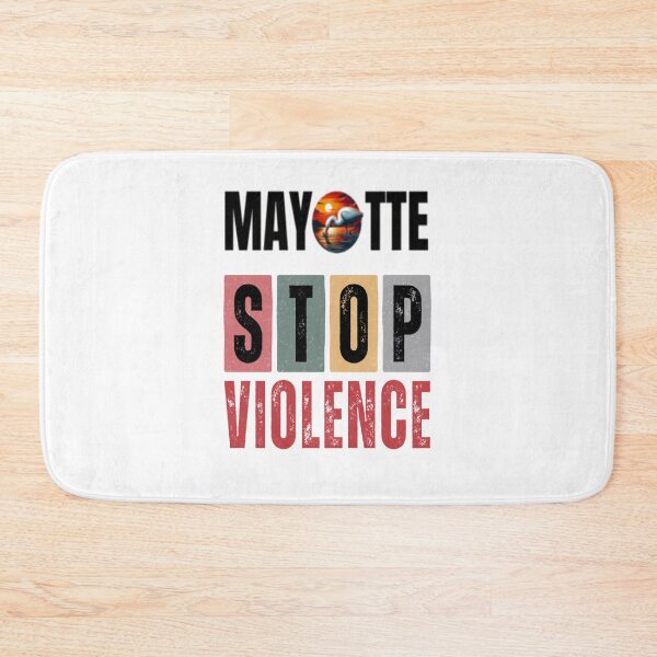 Item preview, Mayotte, stop the violence designed and sold by FoxinhoSoumaila.
