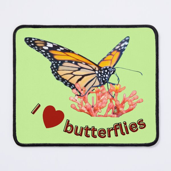 Item preview, Monarch butterflies – I love butterflies | Nature, lightness & joie de vivre designed and sold by Katja LebenFreude.