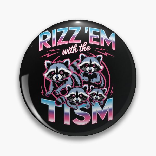Item preview, Autism Rizz Em With The Tism Autistic Racoon  designed and sold by TorjeARTStore.