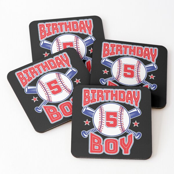 Item preview, 5th Birthday Baseball Big Number Five 5 Year Old Boy Girl T-Shirt designed and sold by RoisinMcConnell.