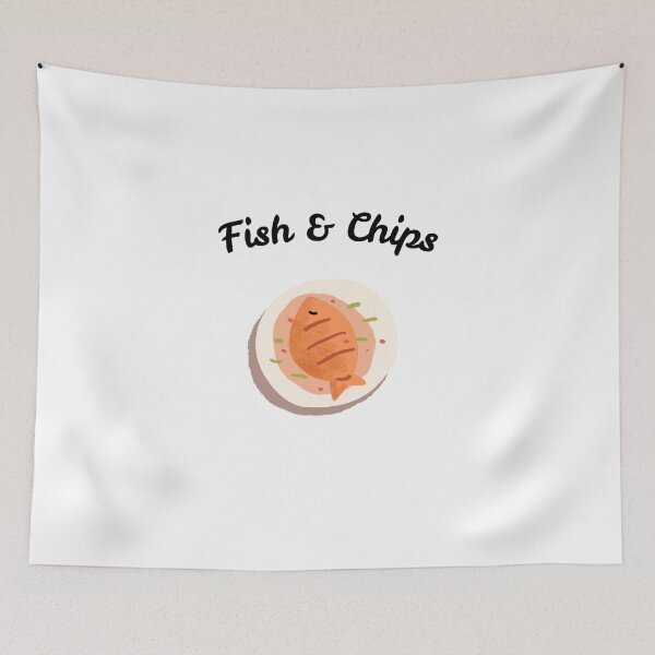 Item preview, Fish & Chips for Mee designed and sold by jessypaul027.