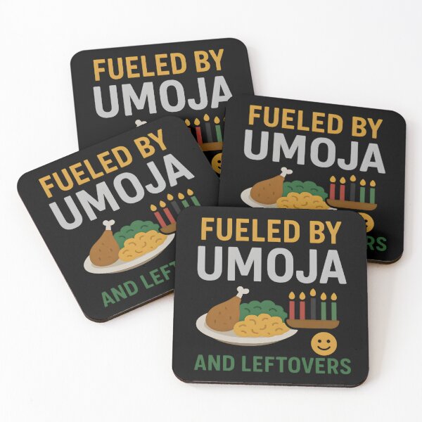 Item preview, Fueled by Umoja and Leftovers – Funny Kwanzaa Unity Design designed and sold by SidTastic .