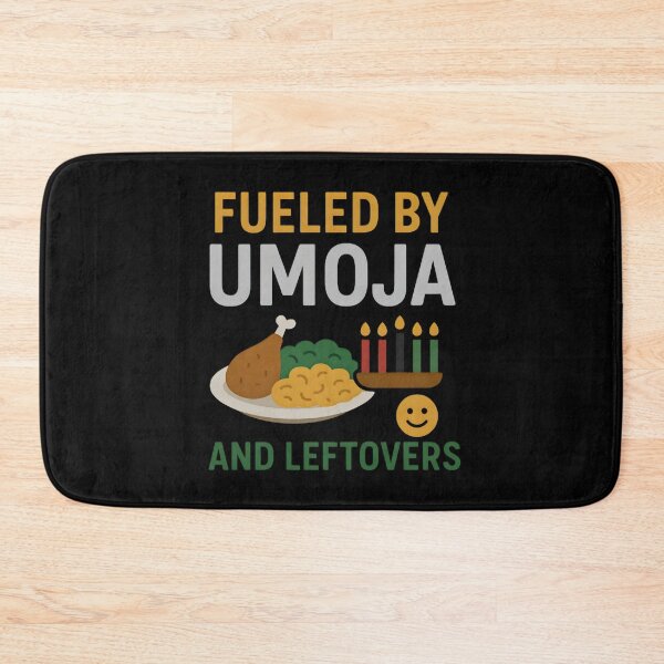 Item preview, Fueled by Umoja and Leftovers – Funny Kwanzaa Unity Design designed and sold by SidTastic .